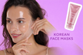 Authorized Korean Face Mask collection at Korean-Skincare Arabia featuring Medicube Collagen Sleeping Mask and Skin1004 Cica Sheet Masks—Intensive recovery for the UAE sun and AC environments.