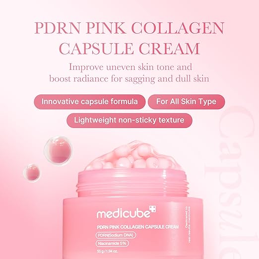 Medicube - Collagen 1000 PDRN Cream 15g | K-Beauty Face Cream for Firming & Elasticity UAE