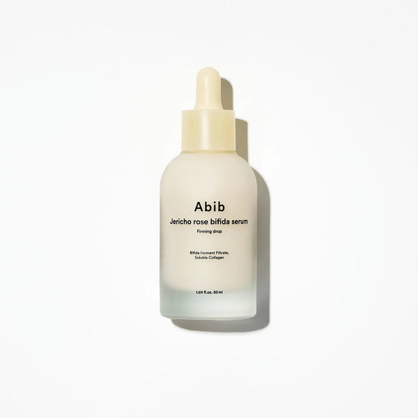 Abib Jericho rose bifida serum bottle on a white background