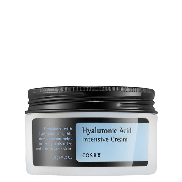 Cosrx Hyaluronic Acid Intensive Cream jar on a white background