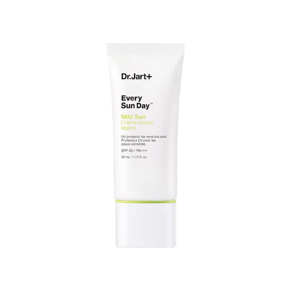 Dr. Jart+ Every Sun Day cream tube on a white background