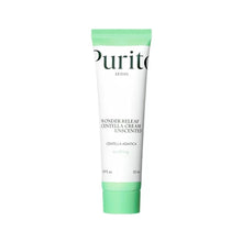 Tube of Purito Wonder Release Centella Cream on a white background