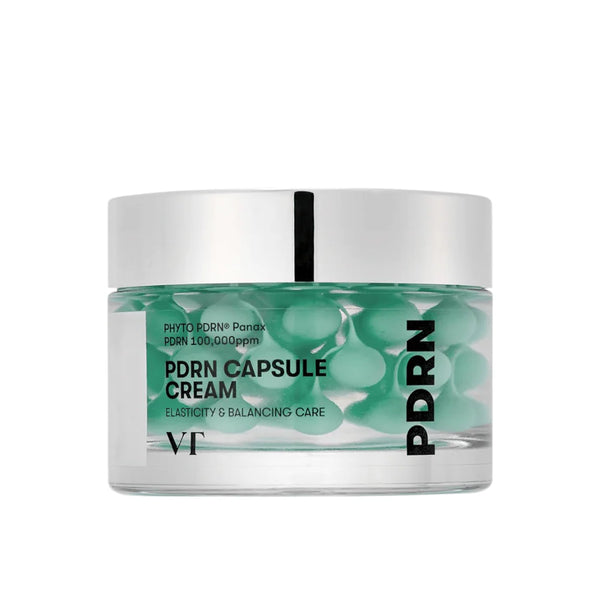 PDRN Capsule Cream jar on a white background