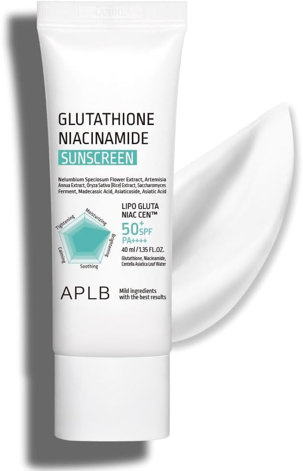 APLB - Glutathione Niacinamide Sunscreen SPF50+ | Korean Skincare UAE – Korean - Skincare Arabia