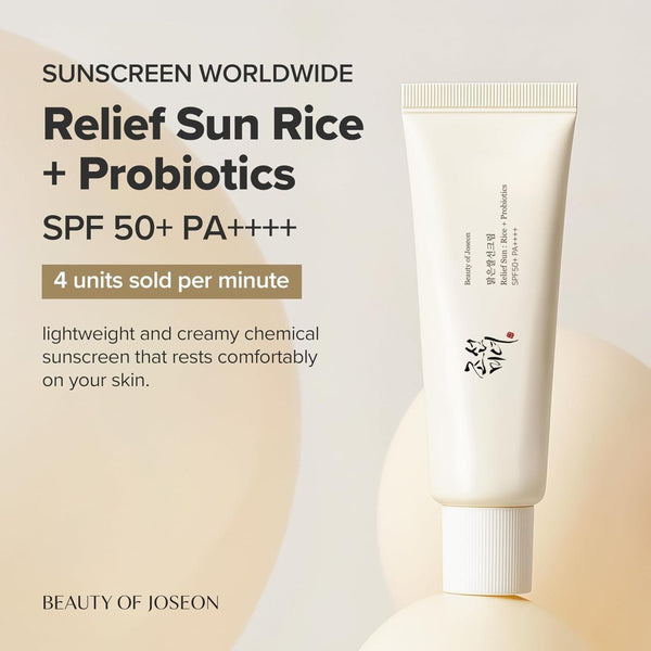 Beauty of Joseon - Relief Sun SPF50+ – Korean Skincare UAE – Korean - Skincare Arabia