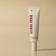 Seoul 1988 eye cream tube on a beige background