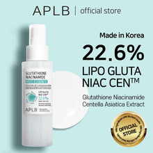 APLB Glutathione Niacinamide Mist Essence 105ml – Korean Essence for Brightening and Hydrating Korean Facial Mist – Korean - Skincare Arabia