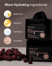 Mary&May - Idebenone + Blackberry Ampoule Mask 20ea – For Anti - Aging & Brightening Sheet Masks | 100% Authentic Korean skincare in UAE – 100% Authentic Korean Skincare in UAE | Korean - Skincare Arabia