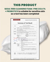 K - SECRET Seoul 1988 Pine Cica Cleansing Foam 150ml – Soothing Korean Face Wash with Probiotics for Sensitive Skin – Korean - Skincare Arabia