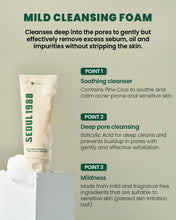 K - SECRET Seoul 1988 Pine Cica Cleansing Foam 150ml – Soothing Korean Face Wash with Probiotics for Sensitive Skin – Korean - Skincare Arabia