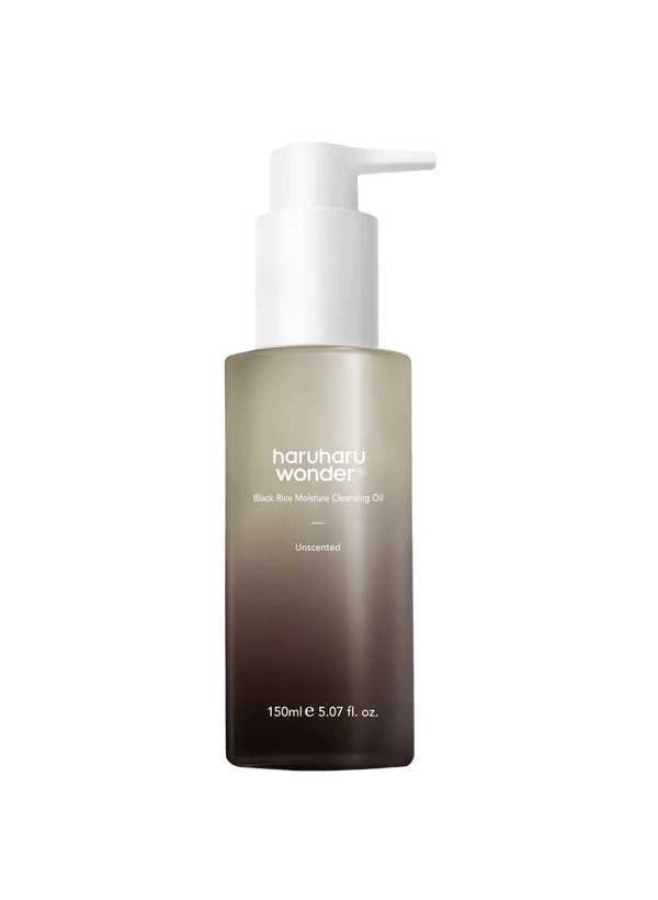 Haruharu Wonder Black Rice Deep Cleansing Oil 150ml – Gentle Korean Makeup Remover | Hydrating Facial Korean Oil Cleanser UAE – Korean - Skincare Arabia