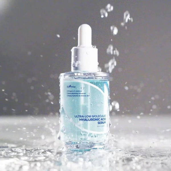 ISNTREE Ultra - Low Molecular Hyaluronic Acid Serum 50ml – Korean Hyaluronic Acid serum for Deep Hydration and Skin Barrier Repair in UAE – Korean - Skincare Arabia