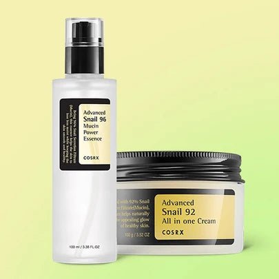COSRX Snail Mucin Set – Barrier Repair & Acne Scar Care | Authentic Korean skincare in UAE – 100% Authentic Korean Skincare in UAE | Korean - Skincare Arabia