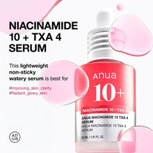 ANUA - [RENEW] Niacinamide 10% + TXA 4% Serum 30ml – Authentic Korean Niacinamide serum in UAE – 100% Authentic Korean Skincare in UAE | Korean - Skincare Arabia
