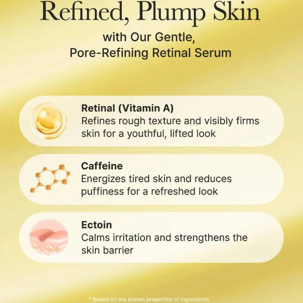 ARENCIA Retinal Booster Shot 30ml | Wrinkle Repair Serum