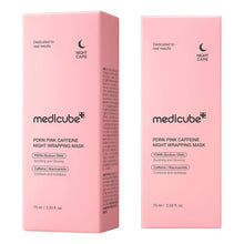 Medicube - PDRN Pink Caffeine Night Wrapping Mask 75ml | Best Korean Firming Sleeping Mask UAE