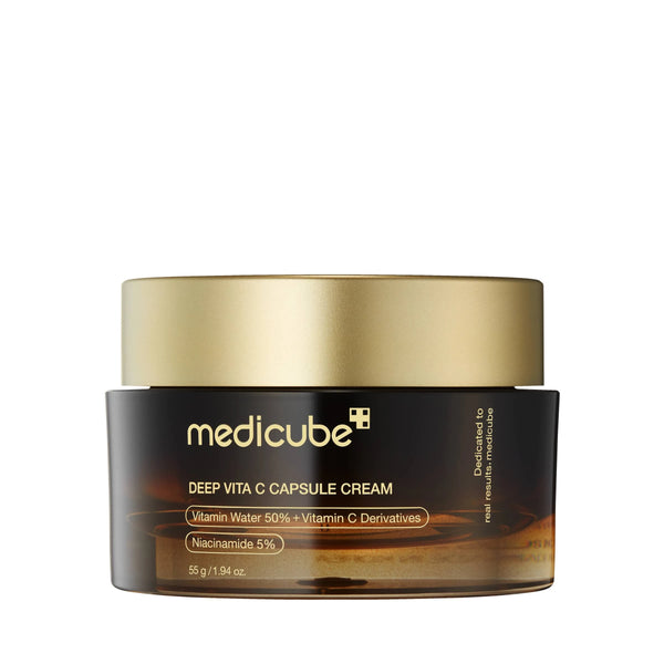 Medicube - Deep Vita C Capsule Cream 55g | Top Vitamin C Cream for Dark Spots & Pigmentation in UAE